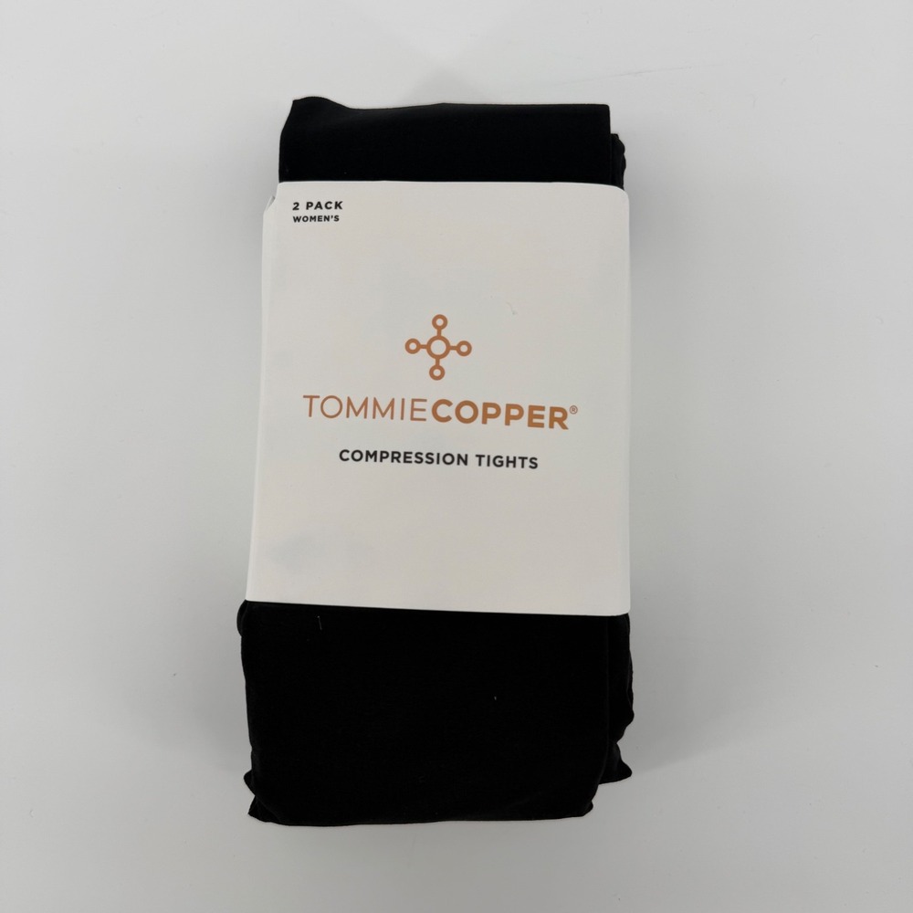 Tommie Copper Womens - XL - Black UltraFit Compression Tights 2 Pack